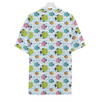 Cartoon Fish Pattern Print Hawaiian Shirt