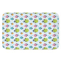 Cartoon Fish Pattern Print Indoor Door Mat