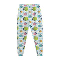Cartoon Fish Pattern Print Jogger Pants