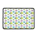 Cartoon Fish Pattern Print Kitchen Mat