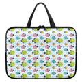 Cartoon Fish Pattern Print Laptop Sleeve With Handle