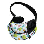 Cartoon Fish Pattern Print Pet Sling Carrier