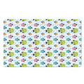 Cartoon Fish Pattern Print Polyester Doormat