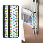 Cartoon Fish Pattern Print Refrigerator Handle Covers