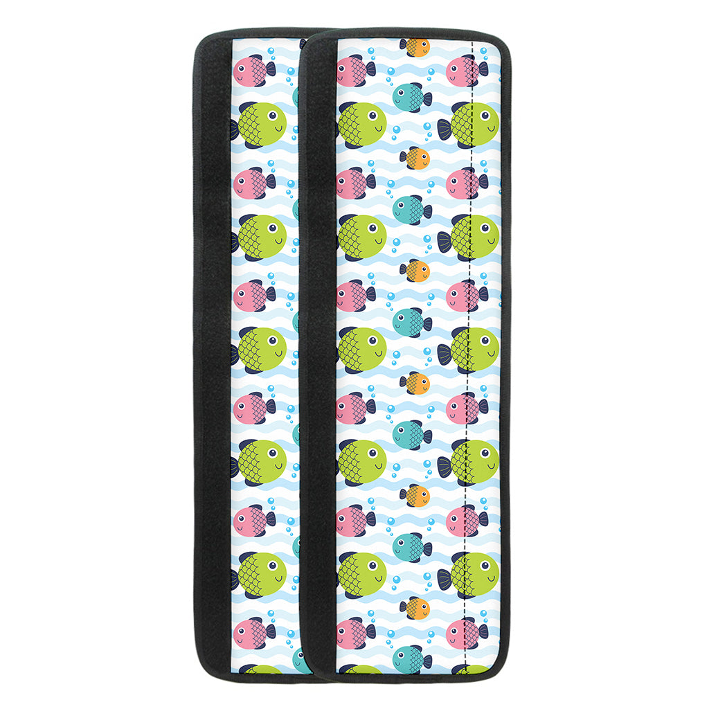Cartoon Fish Pattern Print Refrigerator Handle Covers