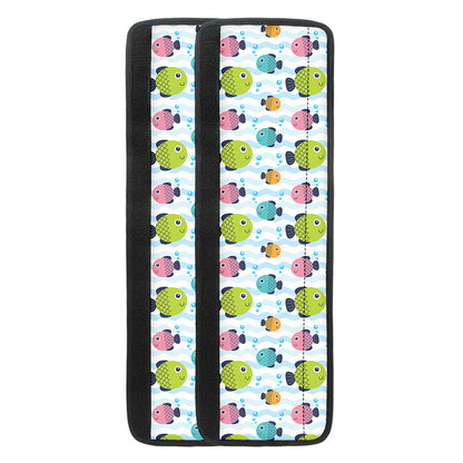 Cartoon Fish Pattern Print Refrigerator Handle Covers
