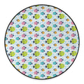 Cartoon Fish Pattern Print Round Floor Mat