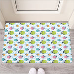 Cartoon Fish Pattern Print Rubber Doormat