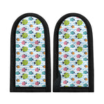 Cartoon Fish Pattern Print Skillet Handle Cover