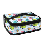 Cartoon Fish Pattern Print Small Lunch Bag