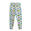 Cartoon Fish Pattern Print Sweatpants