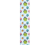 Cartoon Fish Pattern Print Table Runner