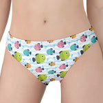 Cartoon Fish Pattern Print Women's Panties