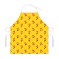 Cartoon Fox Pattern Print Adjustable Apron