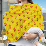 Cartoon Fox Pattern Print Baby Seat Cover