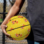 Cartoon Fox Pattern Print Basketball
