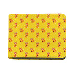 Cartoon Fox Pattern Print Bifold Wallet