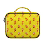 Cartoon Fox Pattern Print Briefcase Bible Bag