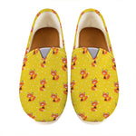 Cartoon Fox Pattern Print Casual Shoes