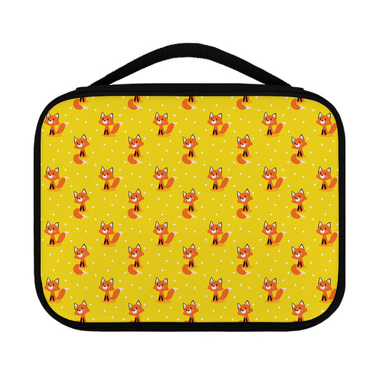 Cartoon Fox Pattern Print Classic Bible Case