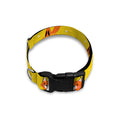 Cartoon Fox Pattern Print Dog Collar