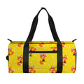 Cartoon Fox Pattern Print Gym Bag