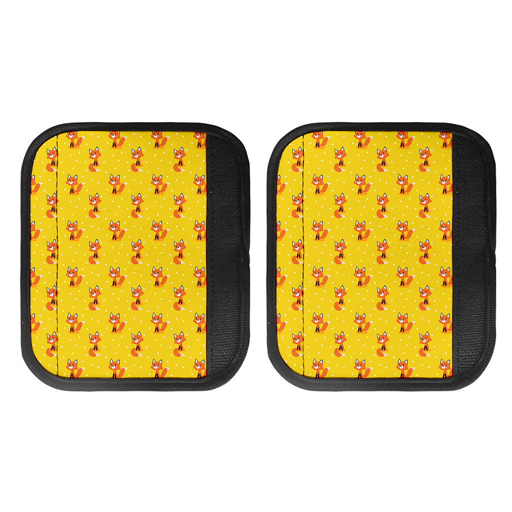 Cartoon Fox Pattern Print Handle Covers