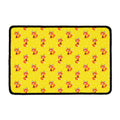 Cartoon Fox Pattern Print Kitchen Mat