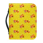 Cartoon Fox Pattern Print Leather Bible Cover