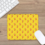 Cartoon Fox Pattern Print Mouse Pad