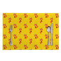 Cartoon Fox Pattern Print Placemat