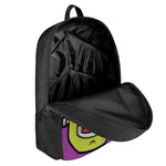 Cartoon Frankenstein Print 17 Inch Backpack