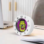 Cartoon Frankenstein Print Alarm Clock