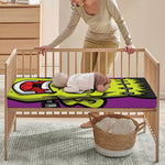 Cartoon Frankenstein Print Baby Crib Sheet