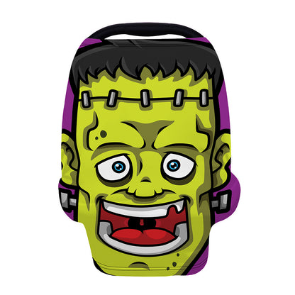 Cartoon Frankenstein Print Baby Seat Cover