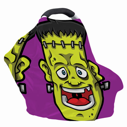 Cartoon Frankenstein Print Baby Seat Cover