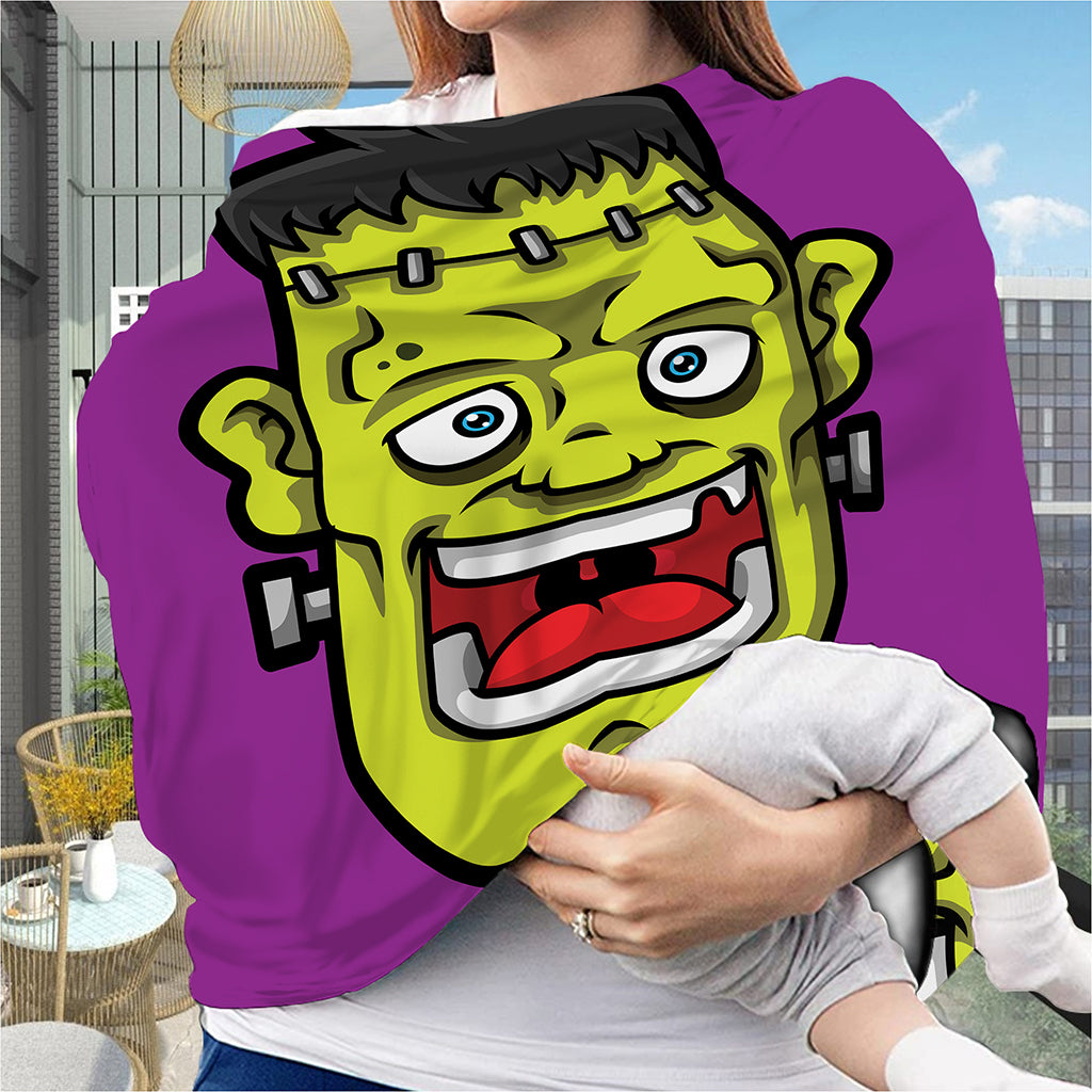 Cartoon Frankenstein Print Baby Seat Cover