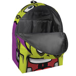 Cartoon Frankenstein Print Backpack