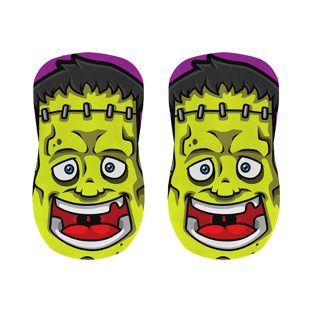 Cartoon Frankenstein Print Bar Stool Covers
