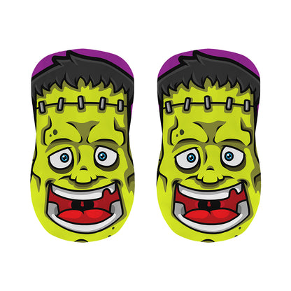 Cartoon Frankenstein Print Bar Stool Covers