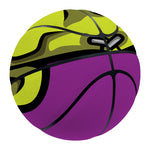 Cartoon Frankenstein Print Basketball