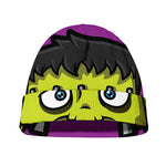 Cartoon Frankenstein Print Beanie