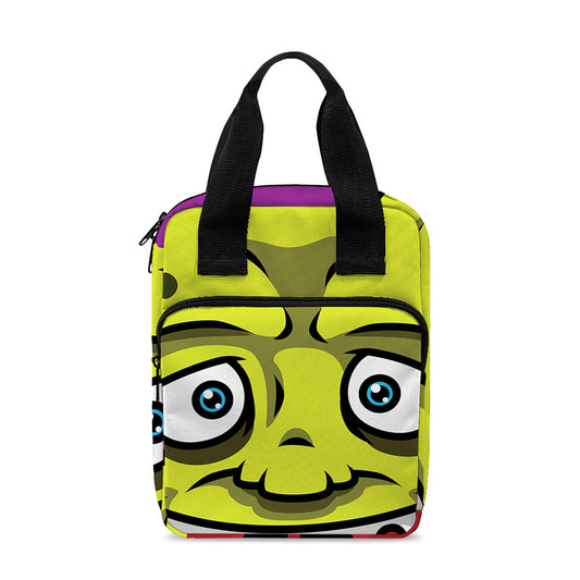Cartoon Frankenstein Print Bible Tote Bag