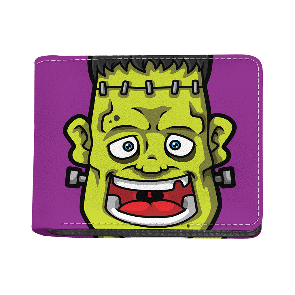 Cartoon Frankenstein Print Bifold Wallet