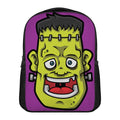 Cartoon Frankenstein Print Casual Backpack