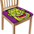 Cartoon Frankenstein Print Chair Cushion Cover
