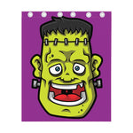 Cartoon Frankenstein Print Curtain