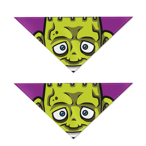 Cartoon Frankenstein Print Dog Bandana