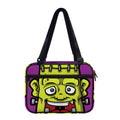 Cartoon Frankenstein Print Double Strap Bible Bag