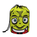 Cartoon Frankenstein Print Drawstring Makeup Bag